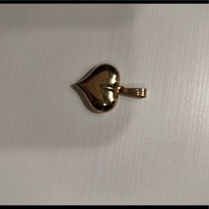 14K solid gold pendant